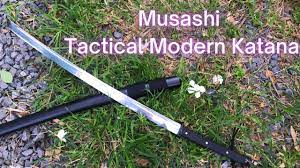 musashi modern tactical katana review