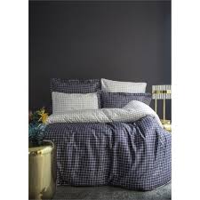 dark grey satin double bed duvet cover set