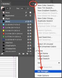 fix spot color issues in indesign with