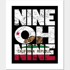 Code 909 California Republic Flag