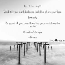 Ginel love, 25 tips to balance everyday work and play motivational. Tip Of The Day Work T Quotes Writings By Bismita Acharya Yourquote