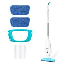 1100 w electric steam mop with water tank for carpet turquoise丨costway