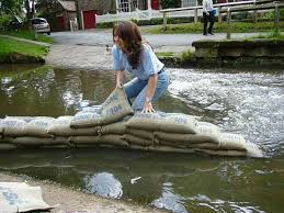 how to make a flood barrier for home