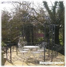 Mongolian Style Metal Garden Party Gazebo