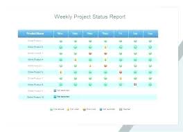 Weekly Update Email Template Project Report Example Status 6