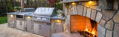 Outdoor Kitchens Outdoor Fireplace