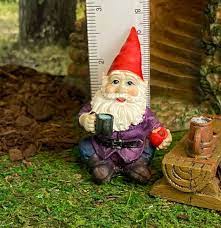 Lunch Time Miniature Garden Gnome 3