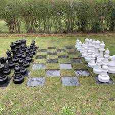 making a garden chessboard finegardening