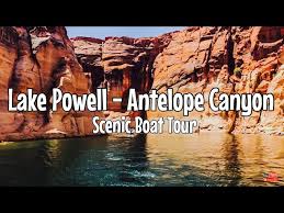 lake powell scenic boat tour antelope