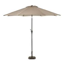 Steel Crank And Tilt Patio Umbrella