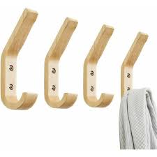 Pieces Oak Hooks Easy To Install
