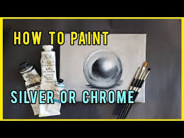 How To Mix And Paint Silver Or Chrome