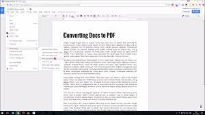How To Convert Google Docs to PDF (60 ...