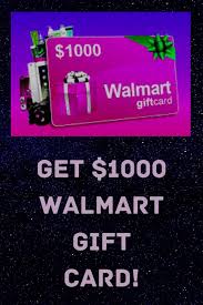 Participation open only to legal residents of the 50 united states who are 18 or older as of date of entry. Pin On Usa Free 1000 Walmart Gift Card