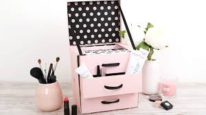 cosmetic organiser drawer unit