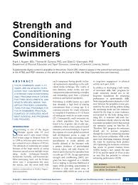 youth swimmers