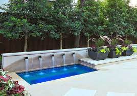 Pool Water Features Hot Tub Outdoor