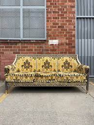 Versace Style Sofa Couch Formal Living