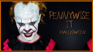 pennywise clown makeup from it