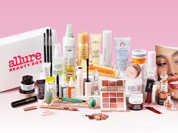 the march 2022 allure beauty box see