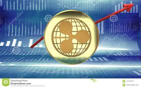 Ripple Chart Internet New Digital Coin Rising In Market