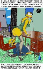 Mr. Burns and Marge Simpson Hentai XXX Cute < Your Cartoon Porn