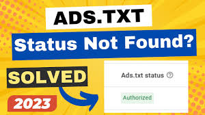 ads txt file in wordpress solved