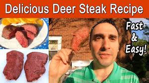deer steak recipe