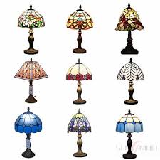 stained glass tiffany lamp