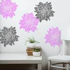 Subscribe to our weekly wallpaper newsletter and receive the week's top 10 most downloaded wallpapers. Chrysanthemum Flower Wall Stencil Wallpaper Look For Diy Home Projects Ebay