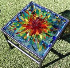 Sunburst Mosaic Table Delphi Artist
