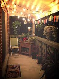 15 Small Balcony Lighting Ideas