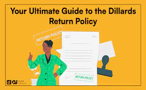dillard s return policy explained with
