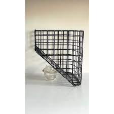 Vintage Steel Wire Wall Basket