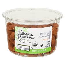 organic roasted almonds unsalted