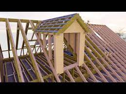 how to build a roof gable dormer window