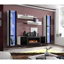 Air M2 Wall Unit With Bio Fireplace In