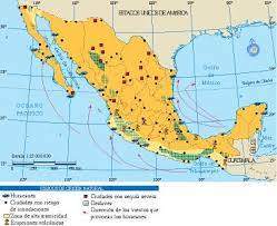 mapas riesgos naturales mexico mapas