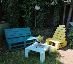 Easy Diy Pallet Garden Furniture Ideas