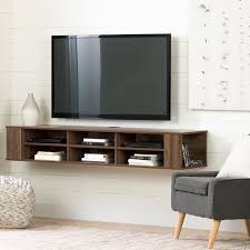 Natural Walnut Particle Board Tv Stand