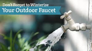 How To Winterize Outdoor Faucets