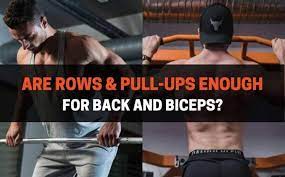 pull ups enough for back and biceps