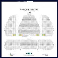 marquis theatre seating chart