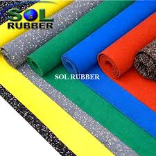 sol rubber epdm gym rubber flooring