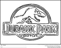 The lost world jurassic world evolution jurassic park: Jurassic Park Coloring Page Coloring Home