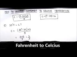 How To Convert Fahrenheit To Celsius