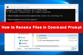 cmd rename files how to rename files