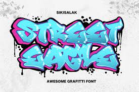 street eagle graffiti font by sipanji