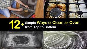 12 simple ways to clean an oven from