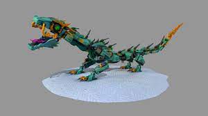 LEGO Ninjago Dragon - 3D model by Carter Conaway (@cartcon) [e65e574]
